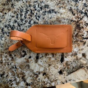 University of Texas longhorns luggage tag
